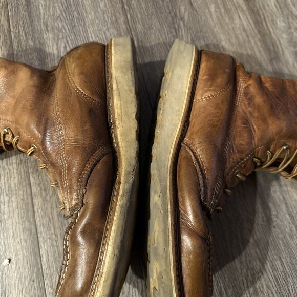 THOROGOOD 814-4201 AMERICAN HERITAGE8″ TOBACCO MOCTOE MEN WORK BOOTS SIZE 12D main image 7
